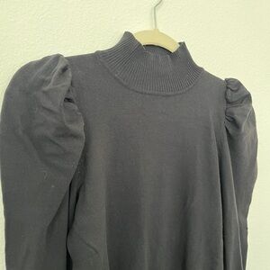 ASOS QED London Puff Sleeve Knit Sweater